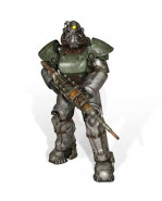 Fallout 4 socha v životnej veľkosti T-51b Power Armor 213 cm